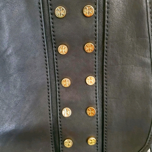 AUTH. TORY BURCH SADDLE CROSSBAG - Picture 3 of 8